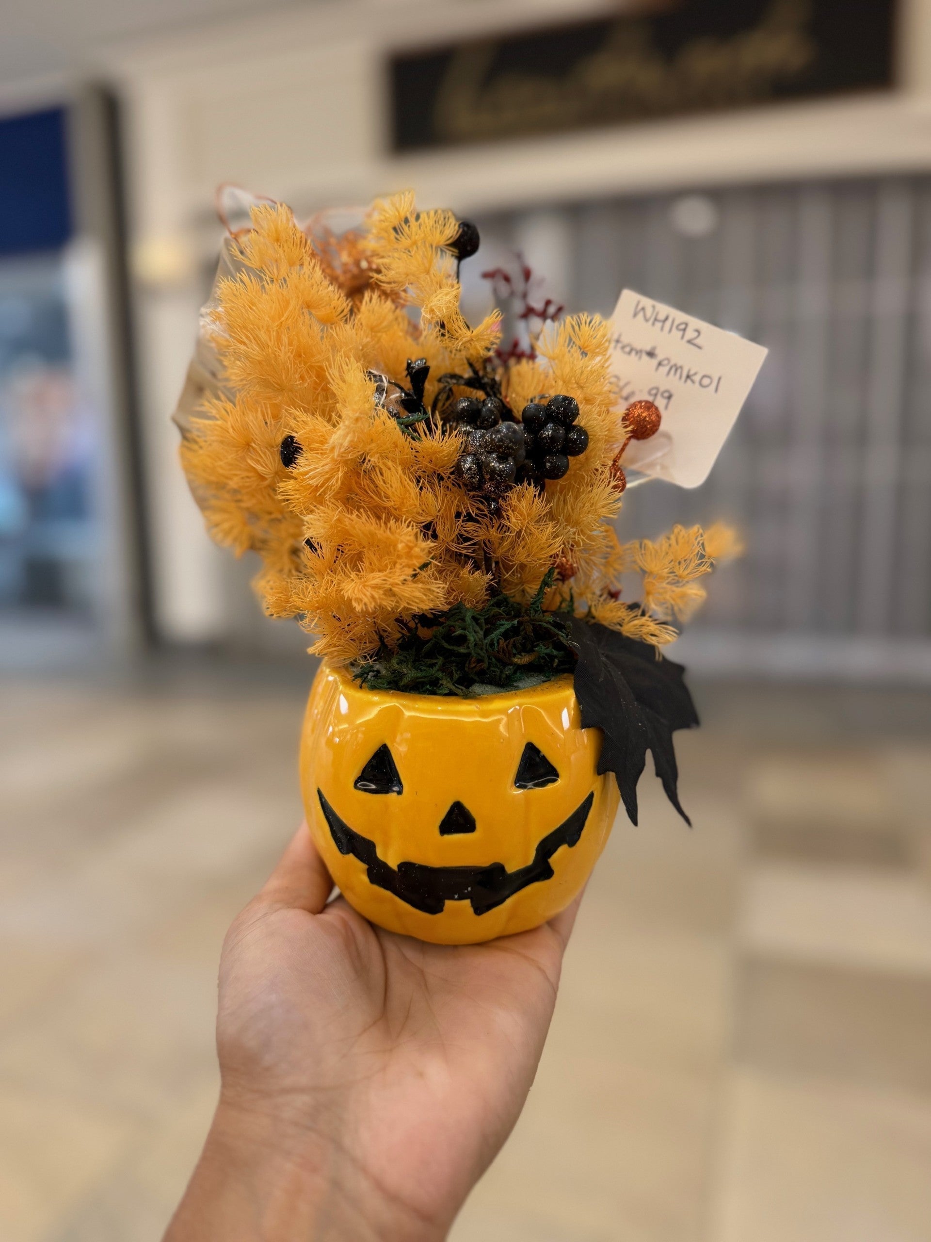 Halloween Pumpkin Centerpieces